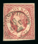 Stamp of Ionian Islands » 	British Protectorate » 1859 Issue (S.G. 1-3) Ionian Is 1859 set of three used Corfu