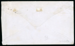 Stamp of Falkland Islands 1878 (Jan 25) Incoming envelope to the Falkland Islands from London, sent to the United States Consul in Port Stanley