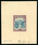 Stamp of Jamaica 1931 new pictorial issue 2 1/2d, trial colour die proof