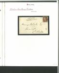 Stamp of Ireland » Postal History (Arranged alphabetically by County) Dublin - County: 1812-47 Attractive assembly of various