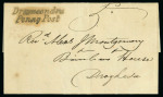Stamp of Ireland » Postal History (Arranged alphabetically by County) Dublin - County: 1812-47 Attractive assembly of various