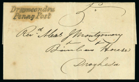 Stamp of Ireland » Postal History (Arranged alphabetically by County) Dublin - County: 1812-47 Attractive assembly of various
