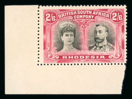 Stamp of Rhodesia 1910-1913 2/6d blackish-brown and rose red hinged mint,