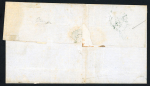 Stamp of Ionian Islands » 	British Protectorate » 1859 Issue (S.G. 1-3) 1859 two 1/2d and a 1d outer letter sheet from Corfu