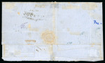 Stamp of Ionian Islands » 	British Protectorate » 1859 Issue (S.G. 1-3) 1859 (30 July) outer letter sheet to Cephalonia franked