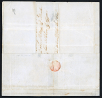 Stamp of Ionian Islands » 	British Protectorate » 1859 Issue (S.G. 1-3) Ionian Is 1859 1/2d (4, with re-entry) and 2d pair entire