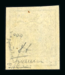 Stamp of Austria » 1850 Issue Austria Österreich 1850 3Kr Probe in schwarz