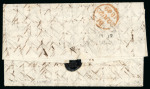 Stamp of Ionian Islands » 	British Protectorate » Crown Circle Handstamps (S.G. CC1 - CC4) Ionian Islands 1849 Paid at Cephalonia entire