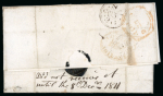Stamp of Ireland » Postal History (Arranged alphabetically by County) Dublin - Capel Street: 1811 Folded entire from London