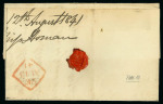 Stamp of Ireland » Postal History (Arranged alphabetically by County) Dublin - Artane: 1835 (24.3) Folded entire from Artane