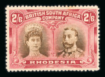 Stamp of Rhodesia 1910-1913 2/6d bistro-brown and crimson, perforated