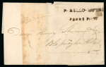 Stamp of Ireland » Postal History (Arranged alphabetically by County) Dublin - Portobello: 1822 (3.5) Folded letter sheet