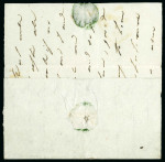 Stamp of Ireland » Postal History (Arranged alphabetically by County) Dublin - Portobello: 1822 (3.5) Folded letter sheet
