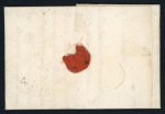Stamp of Ionian Islands » 	British Protectorate » Stampless mail Ionian Islands 1815 Santa Maura to Corfu cover