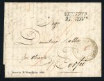 Stamp of Ionian Islands » 	British Protectorate » Stampless mail Ionian Islands 1818-43 group 7 entires