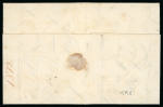 Stamp of Ionian Islands » 	British Protectorate » Inter Island Mail Ionian Islands 1818  entire Isole Di Zante to Corfu
