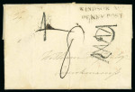 Stamp of Ireland » Postal History (Arranged alphabetically by County) Dublin - City: 1811-31 Attractive assembly of various