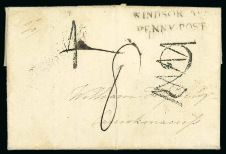 Stamp of Ireland » Postal History (Arranged alphabetically by County) Dublin - City: 1811-31 Attractive assembly of various