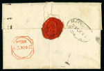 Stamp of Ireland » Postal History (Arranged alphabetically by County) Dublin - City: 1811-31 Attractive assembly of various