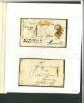 Stamp of Ireland » Postal History (Arranged alphabetically by County) Dublin - County: 1817-43 Attractive assembly of various