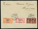 Stamp of Syria » Syria French Occupation Post Offices - 1919-22 Syrie Française : 1921, belle lettre au départ d'Alep