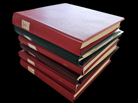 Stamp of Germany » Germany Collections and Large Lots 1949-89 comprehensive mint n.h. collection in 6 printed Lindner hingelss albums