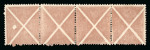 Stamp of Austria » 1858 Issue Austria Österreich 1858 Brauner Andreaskreuzstreifen