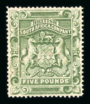 Stamp of Rhodesia 1892-1909 mint range on stocksheets