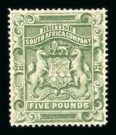 Stamp of Rhodesia 1892-1909 mint range on stocksheets