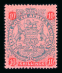 Stamp of Rhodesia 1892-1909 mint range on stocksheets