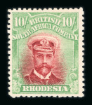 Stamp of Rhodesia 1913-24 Admirals mint range on stocksheets