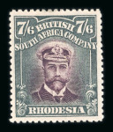 Stamp of Rhodesia 1913-24 Admirals mint range on stocksheets