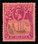 Stamp of St. Helena St Helena 1856-1935 mint collection on stocksheets