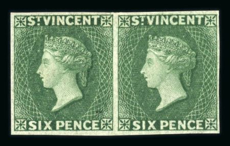 Stamp of St. Vincent St. Vincent 1861-1935 mint collection on stocksheets