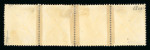 Stamp of Austria » 1858 Issue Austria Österreich 1859 Braunes kl. Andreaskreuz 4er Streifen