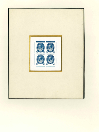 Stamp of Great Britain » King George V » 1924-36 Issues 1929 PUC 1/2d to 2 1/2d set of specially prepared imperforate