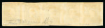 Stamp of Austria » 1858-59 Newspaper Stamp Austria Österreich 1858-59 Ztgsm. 1,05Kr blau  waagr. 5er Streifen