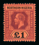 Stamp of Nigerias » Collections Nigerias 1884-1935 comprehensive mint collection on stock pages