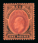 Stamp of Nigerias » Collections Nigerias 1884-1935 comprehensive mint collection on stock pages