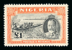 Stamp of Nigerias » Collections Nigerias 1884-1935 comprehensive mint collection on stock pages