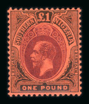 Stamp of Nigerias » Collections Nigerias 1884-1935 comprehensive mint collection on stock pages