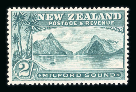 Stamp of New Zealand New Zealand 1878-1935 mint collection on stock sheets