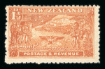 Stamp of New Zealand New Zealand 1878-1935 mint collection on stock sheets