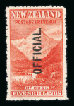 Stamp of New Zealand New Zealand 1878-1935 mint collection on stock sheets