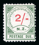 Stamp of New Zealand New Zealand 1878-1935 mint collection on stock sheets