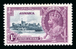 Stamp of Jamaica Jamaica 1870-1935 mint collection on stock sheets