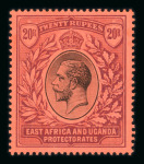 Stamp of Kenya, Uganda and Tanganyika » Collections KUT 1903-35 mint collection on stock pages