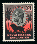 Stamp of Kenya, Uganda and Tanganyika » Collections KUT 1903-35 mint collection on stock pages