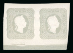 Stamp of Austria » Newspaper Stamp 1861 Austria Österreich 1860-61 1,05Kr Zeitungsm. postfr. Randpaar