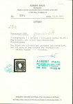 Stamp of Austria » Newspaper Stamp 1861 Austria Österreich 1860-61 Zeitungsm. 1,05Kr 3 Farben